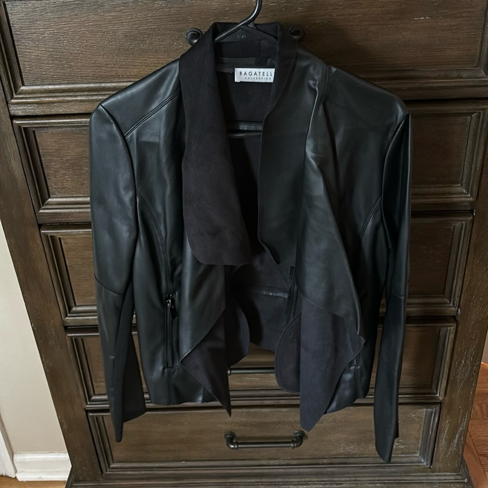Leather like jacket